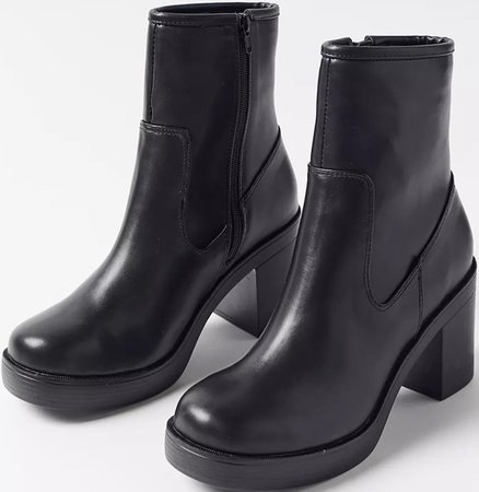 Urban Outfitters Black Platform Boots