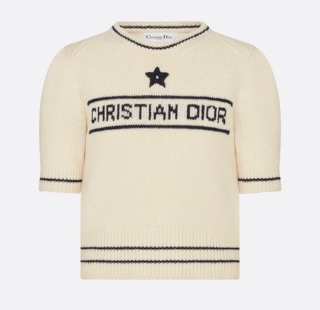 Dior - Christian Dior Short Sleeved sweater
