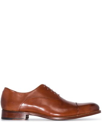Grenson Bert leather Oxford shoes