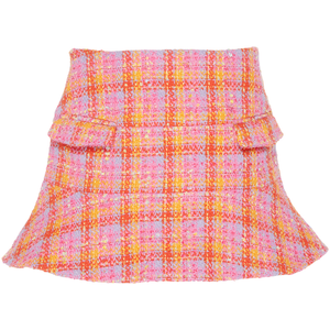 cher plaid mini skirt