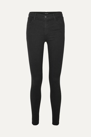 Black Photo Ready Maria high-rise skinny jeans | J Brand | NET-A-PORTER