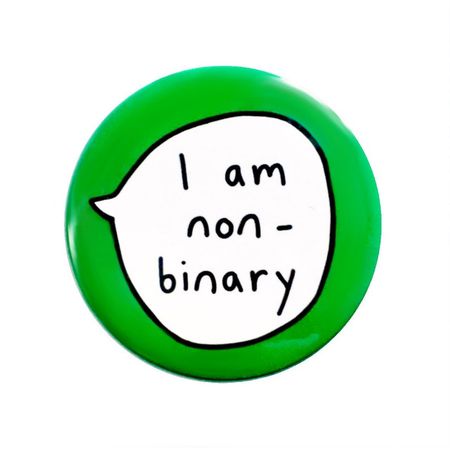 I am non-binary || sootmegs.etsy.com