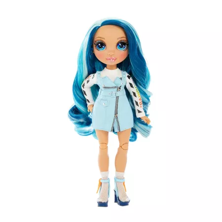 Rainbow High Skyler Bradshaw – Blue Fashion Doll With 2 Outfits : Target