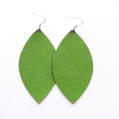 lime green earrings - Google Search