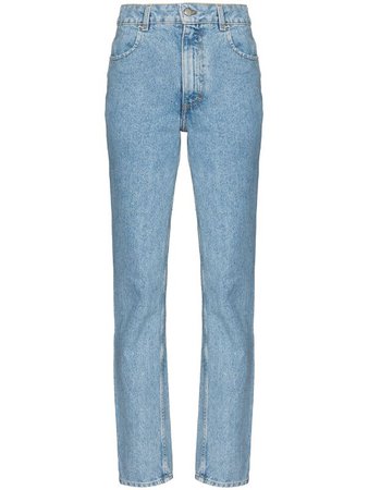 Eckhaus Latta El straight leg jeans - FARFETCH