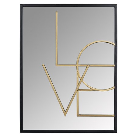 Everly Quinn Petrella Love Wall Mirror | Wayfair