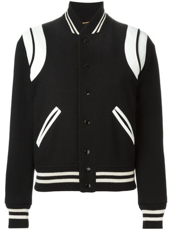 Shop Saint Laurent Teddy jacket with Express Delivery - FARFETCH