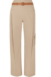 Burberry | Checked cotton-twill straight-leg pants | NET-A-PORTER.COM