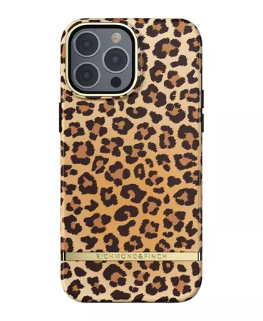 Richmond&Finch Soft Leopard iPhone 13 6.7" Max Phone Case