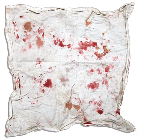Brad Pitt's bloody used handkerchief 2009 tarantino