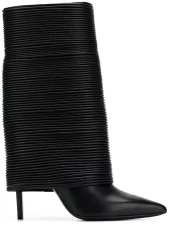 balmain stripe boots