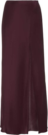 Sablyn Isabella Silk-Satin Maxi Skirt