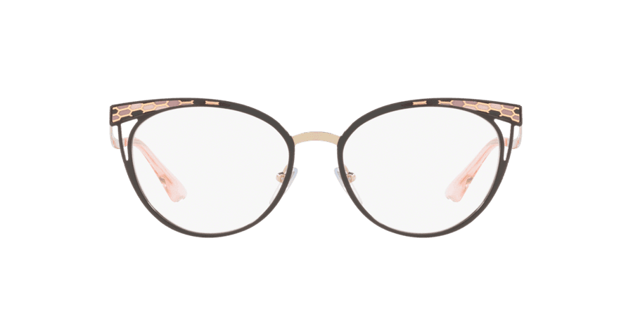 Bulgari Rose Gold Cat Eye Eyeglasses at LensCrafters