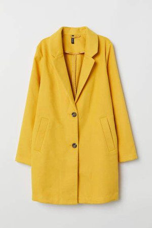 H&M Coat - Yellow