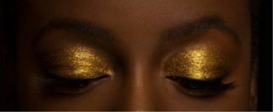 gold makeup