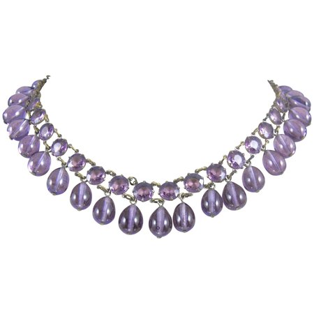 purple pearl collar necklace – Pesquisa Google