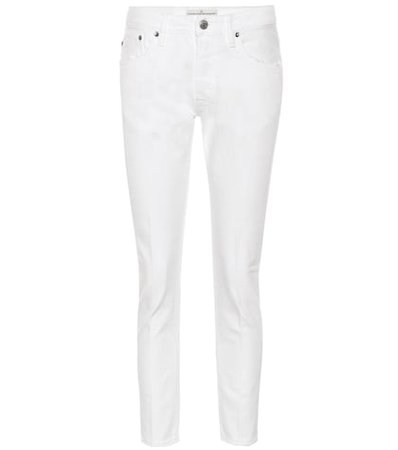 Jolly cropped straight jeans