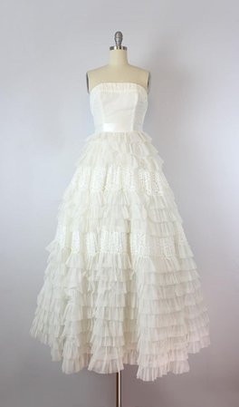 1950s white dress - Google Search