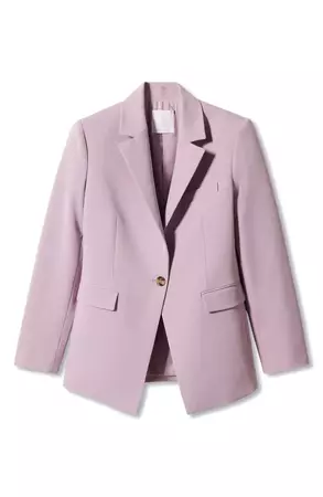 MANGO One-Button Suit Blazer | Nordstrom