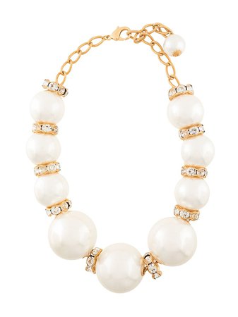 Dolce & Gabbana Pearl-Embellished Necklace
