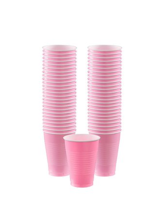 pink solo cups