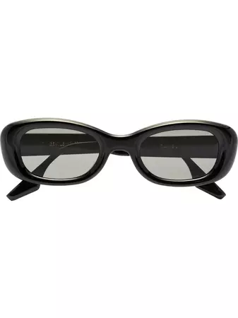 Gentle Monster oval-frame Sunglasses - Farfetch