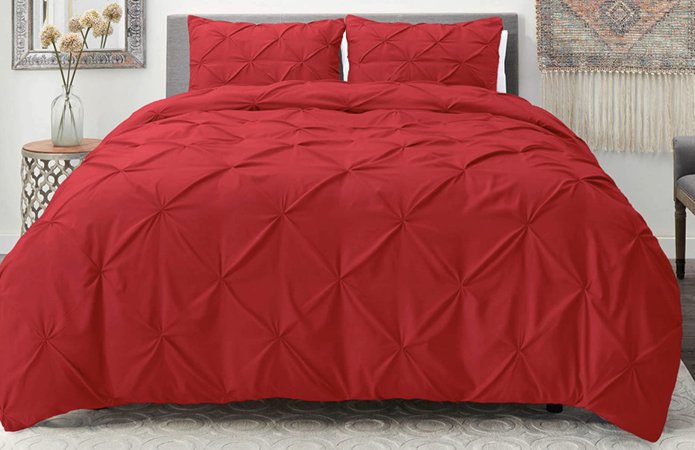 red bedding