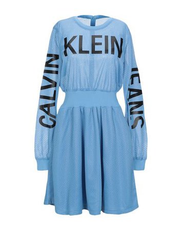 Calvin Klein Jeans Short Dress - Women Calvin Klein Jeans Short Dresses online on YOOX United States - 34997754MQ
