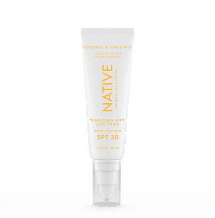 Native Mineral Face Sunscreen | Coconut & Pineapple