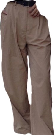 brown light academia pants