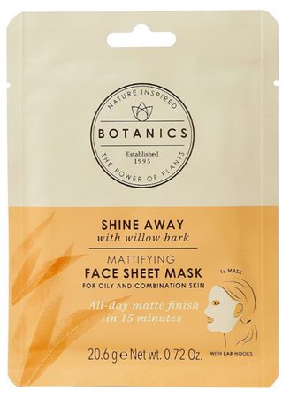 Botanics Shine Away Sheet Mask