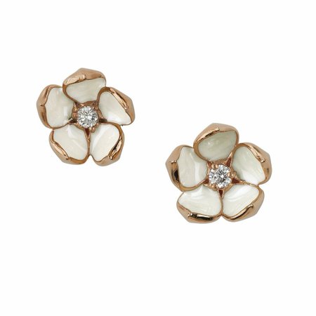 Shaun Leane Cherry Blossom diamond earrings