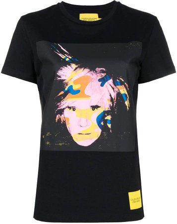 Andy Warhol camouflage print T-shirt