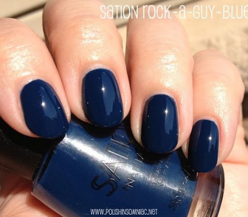 navy blue nails - Google Search