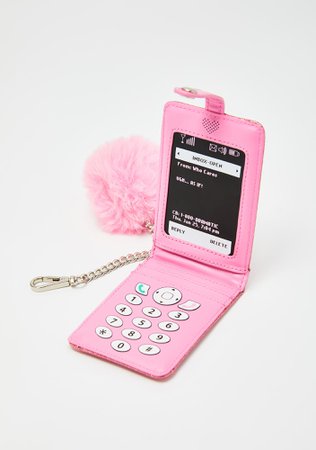 Sugar Thrillz Pink Cell Phone Wallet | Dolls Kill
