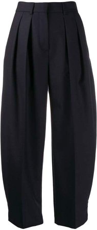 high waisted balloon trousers