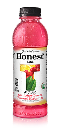 Cranberry Lemon Flavored Herbal Tea - Honest Tea