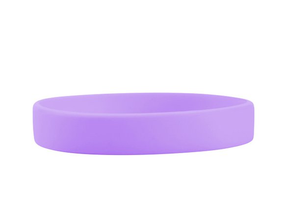 light purple silicone wristband - Google Search