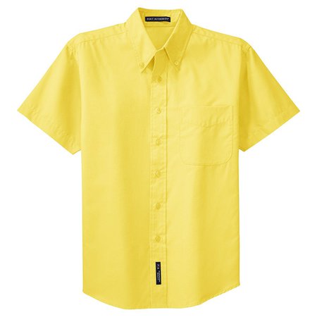 Yellow Button Up Shirt 1