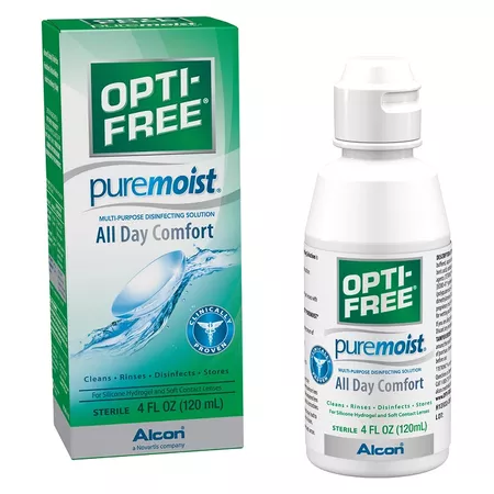 Opti-Free Pure Moist Contact Solution : Target