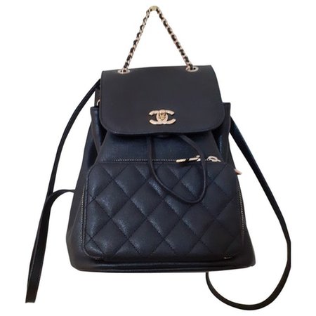 Timeless/classique leather backpack Chanel Black in Leather - 9293331