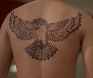 hawk's back tattoo: season 1, episode 7. | tv show, netflix y hawk