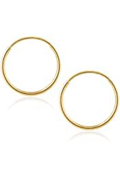 Amazon.com : simple hoops gold