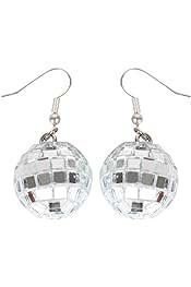 Amazon.com : disco ball earrings flat