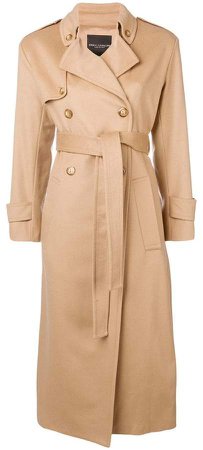 Erika belted trench coat