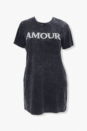 Plus Size Amour T-Shirt Dress | Forever 21