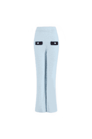 CRYSTAL KNIT PANT (BLUE) – Ozlana