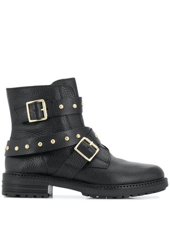 Shop black Kurt Geiger London Stinger studded boots with Express Delivery - Farfetch