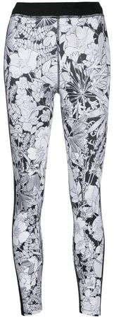 floral print trousers