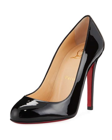 Christian Louboutin Fifille Patent Red Sole Pump | Neiman Marcus
